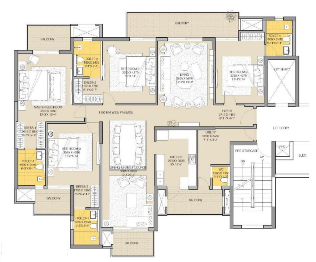 atsgrandstand4bhk2850