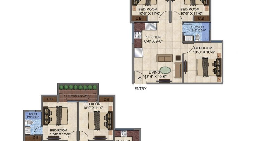 3BHK-Floor-Plan