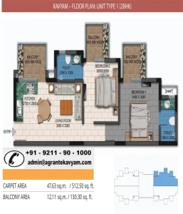 floor plan 3 of agrante kavyam