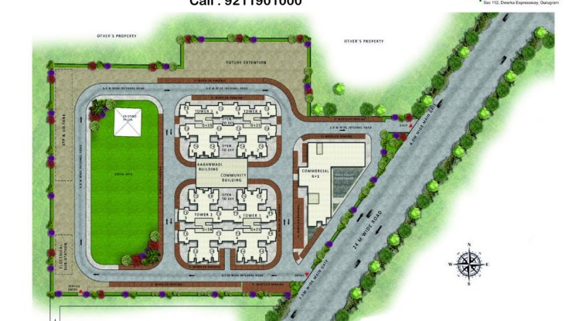 pareena-om-apartments-site-plan