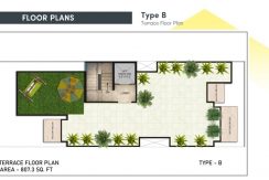 signatureglobalcity37d floor plan terrace type b