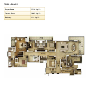 5bhk & family