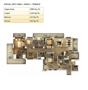 4 BHK AMB Selfie walk