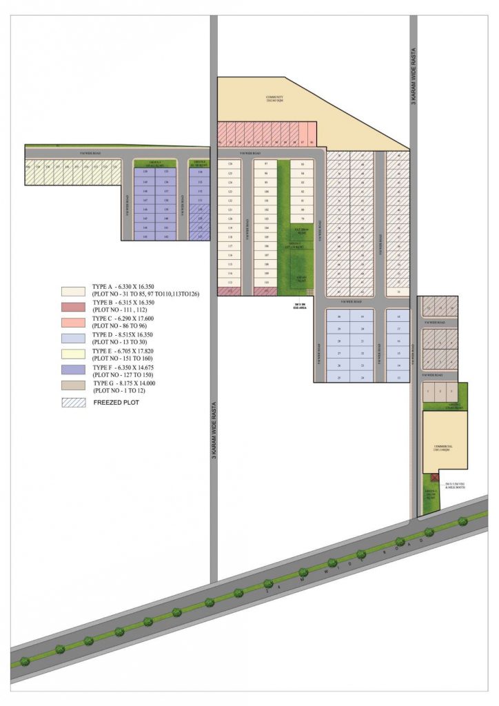 gls plot badsa jhajjar master plan