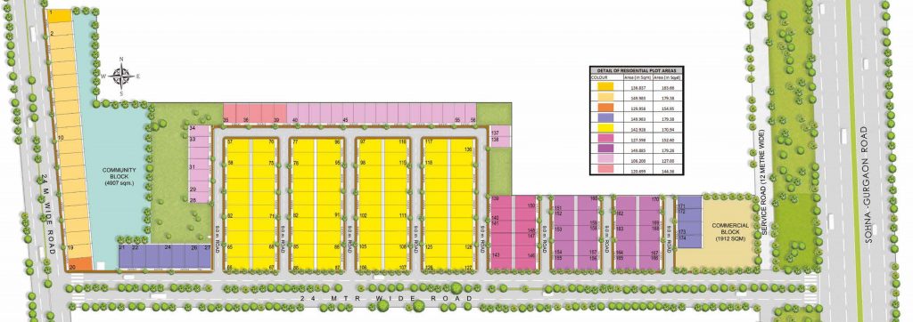 MKS county sohna justplancoin master plan