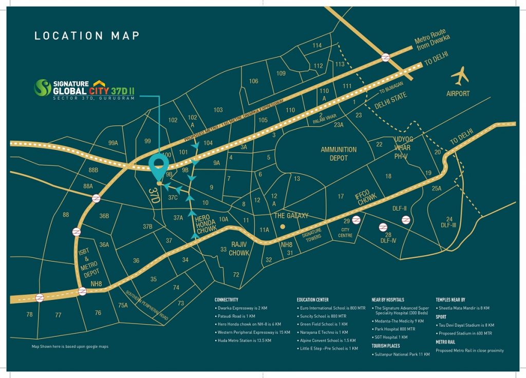 Signature-Global-City-37D-2-Location-Map