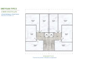 m3m soulitude justplancoin basement floor plan type D 1574 Sqft