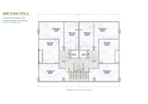 m3m soulitude justplancoin floor plan Type A basement