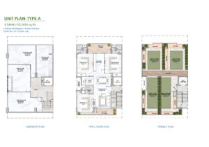 m3m soulitude justplancoin type A Common floor plans