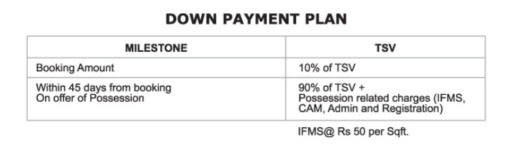 Down Payment Plan