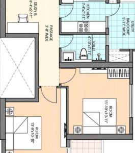 m3m skycity 2bhk