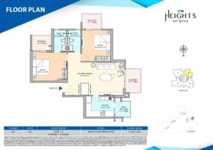 M3M Heights floor plan1
