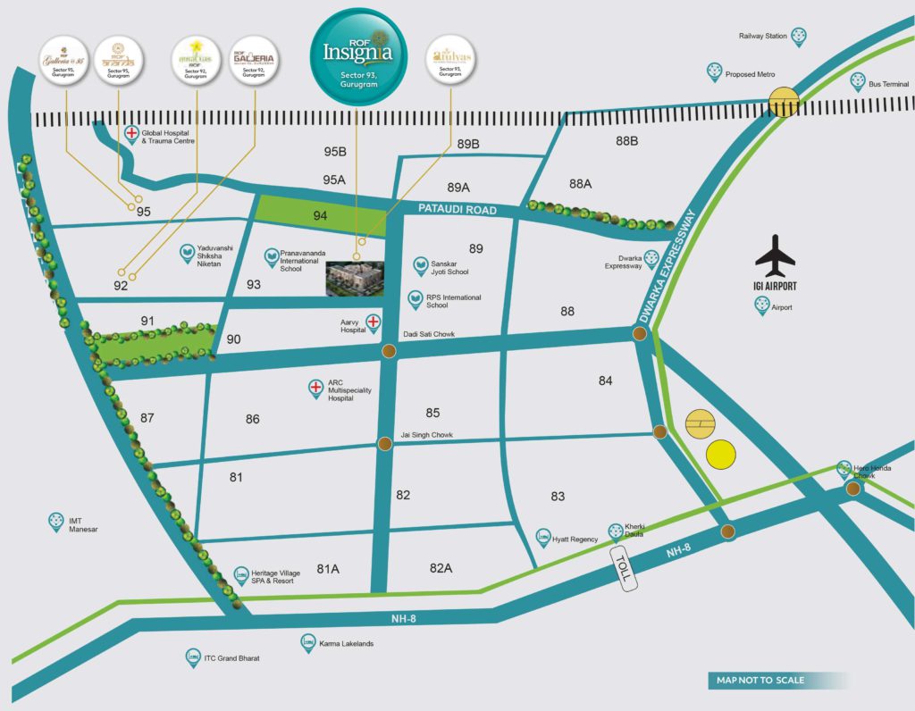 ROF Insignia Souk location map