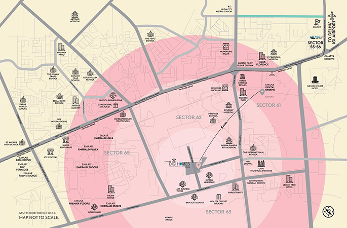emaar-location-map