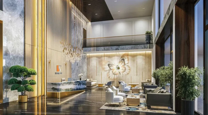 ss camasa sector 90 tower lobby
