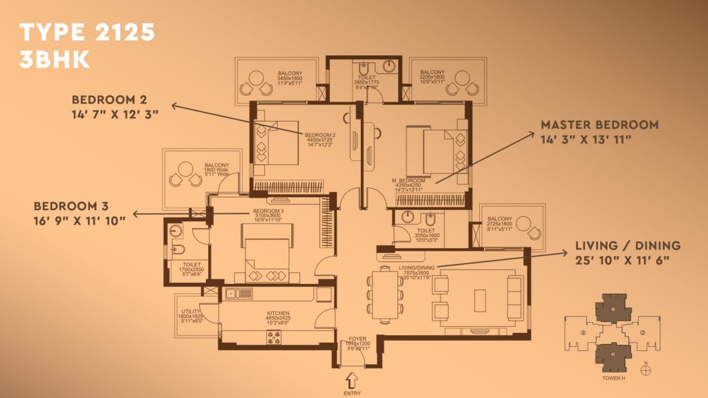 Godrej 101 floor plan