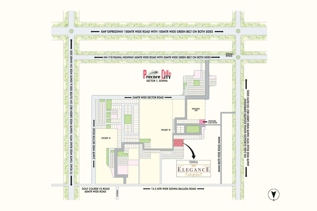terra elegance sohna master plan