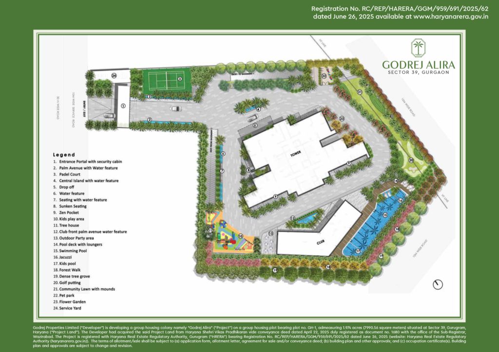 Godrej Alira master plan