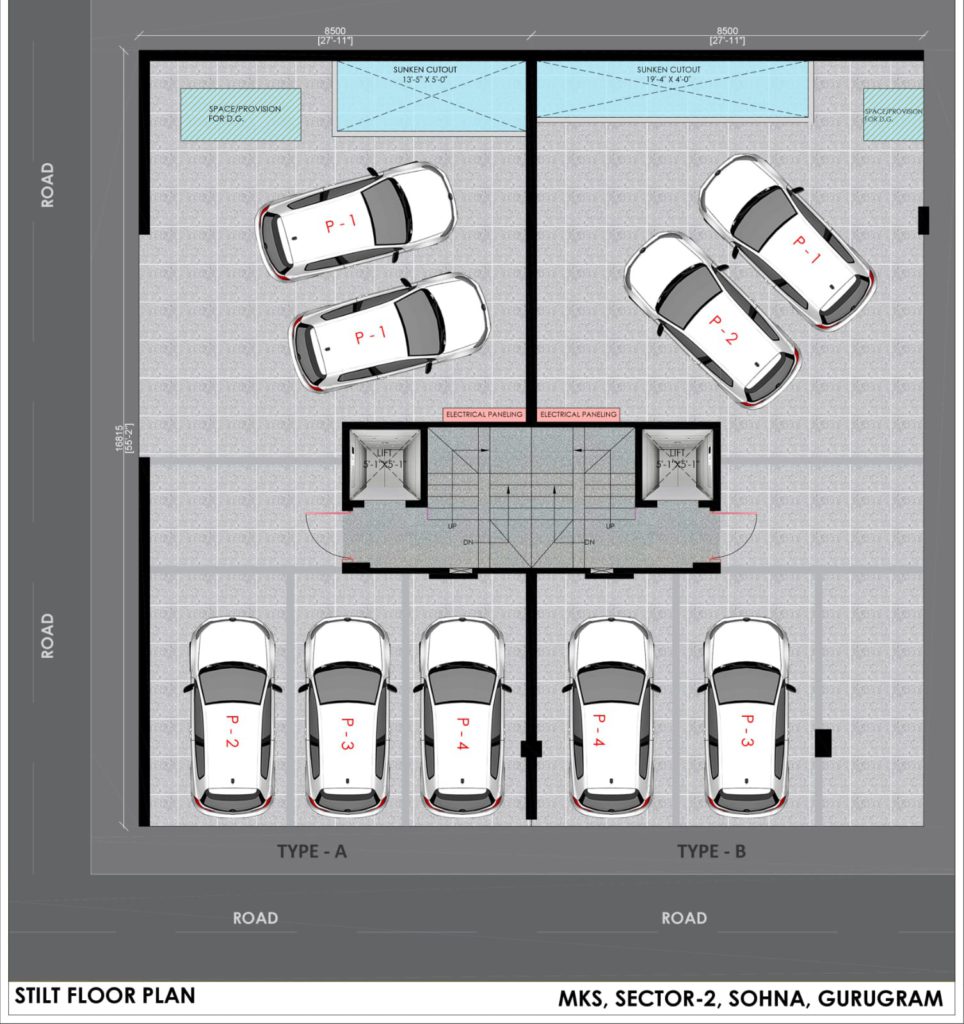 trehan luxury floors sector 2 mks county parking layout