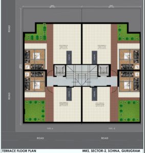 trehan luxury floors sector 2 mks county terrace plan