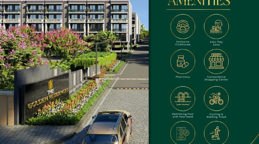 The Golden Residences Brochure amenities