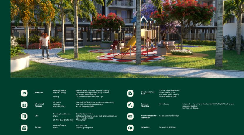 The Golden Residences Brochure park