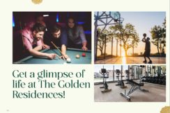 The Golden Residences Brochure sports amenities