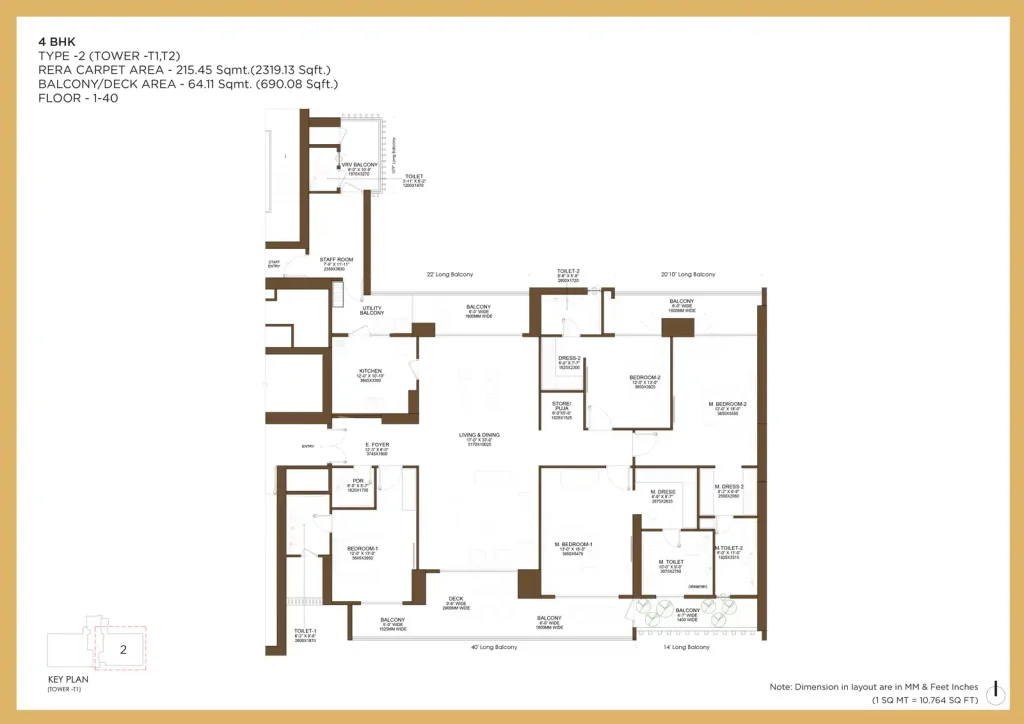 birla arika4 bhk tower 2 justplancoin