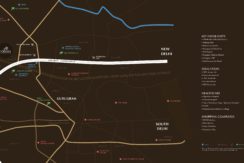 Pareena Coban sectr 99a gurgaon justplancoin location map