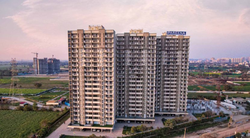 Pareena Coban sectr 99a gurgaon justplancoin towers view