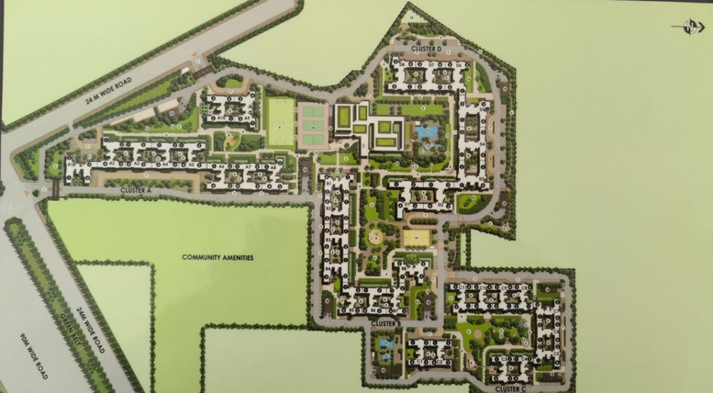 ireo corridors sector 67 gurgaon justplancoin master plan