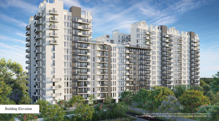 ireo corridors sector 67 gurgaon justplancoin side block view