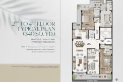 trehan floors sector 70a astaire garden justplancoin 340 sqyd 2-4th floor plan