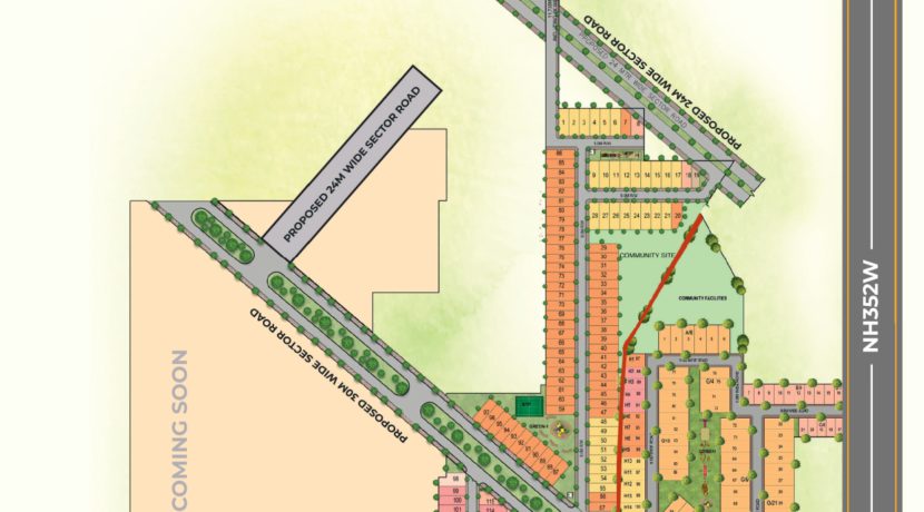 VKS Pine Drive Pataudi justplancoin phase 3 master plan