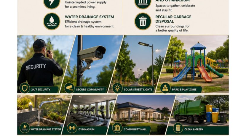 royal green jssr Vedan sector 11 kharkhoda amenities