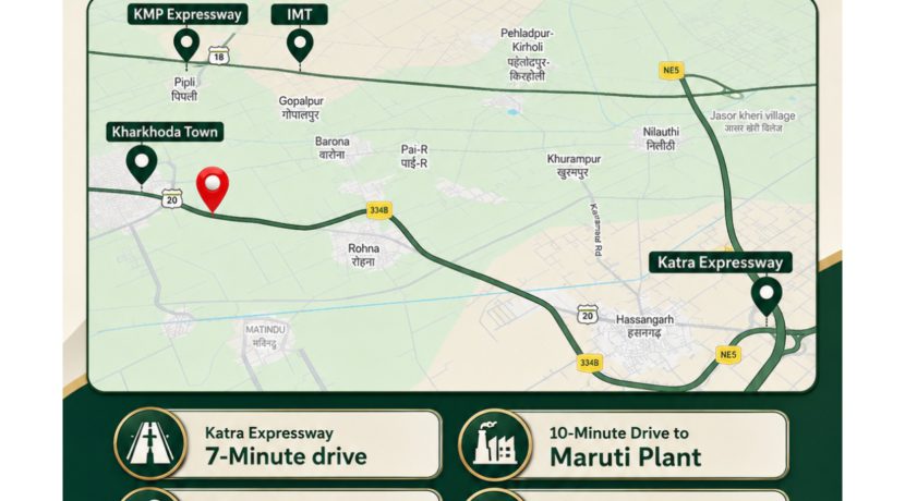 royal green jssr Vedan sector 11 kharkhoda location justplancoin